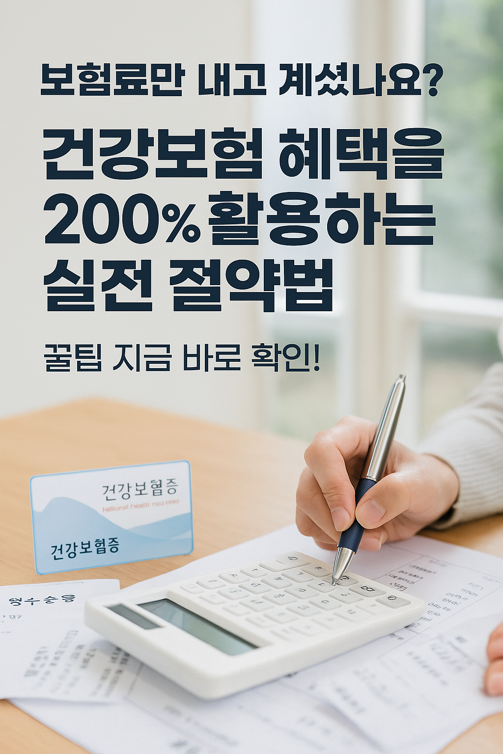 [5편] 건강보험 혜택을 200% 활용하는 실전 절약법