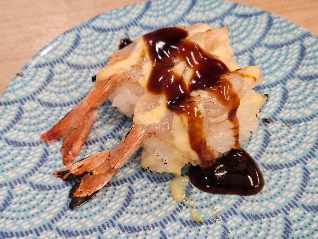 오늘 초밥 새우 초밥