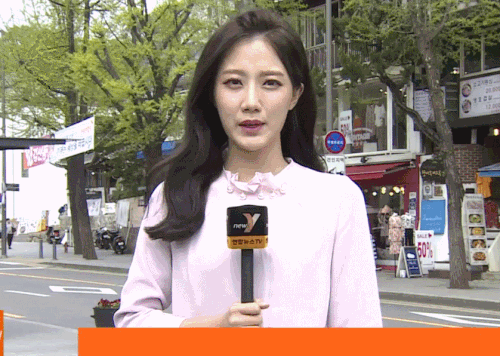 김도연 아나운서-과거-연합뉴스