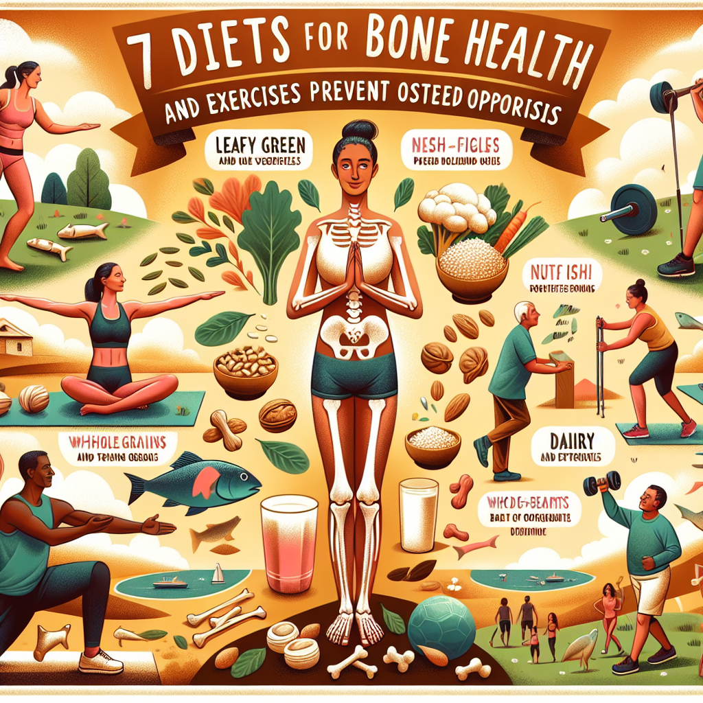 뼈 건강을 지키는 7가지 식단과 골다공증 예방 운동