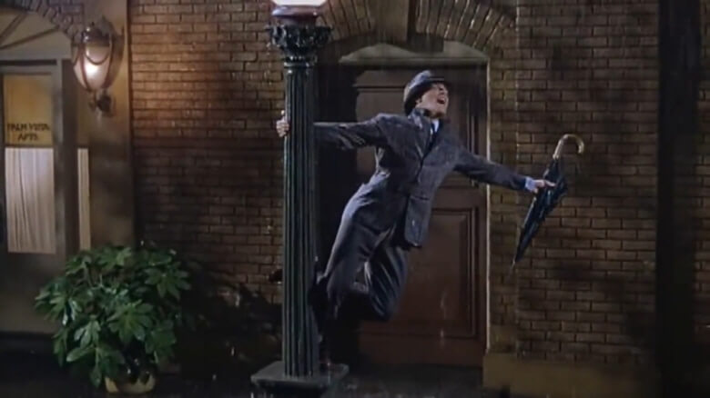 뮤비캡처 사랑은 비를 타고 OST 진 켈리 - 싱잉 인 더 레인 가사해석 Gene Kelly - Singing In The Rain 가사번역 노래 뜻