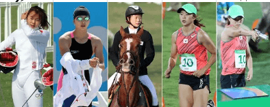 근대5종 경기 종목 방식