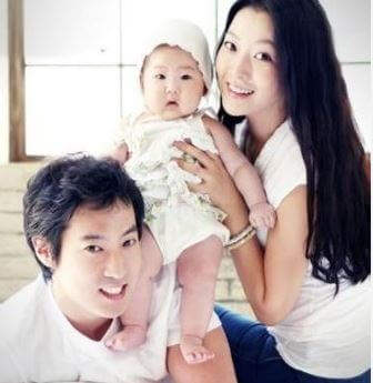 김희선 가족사진