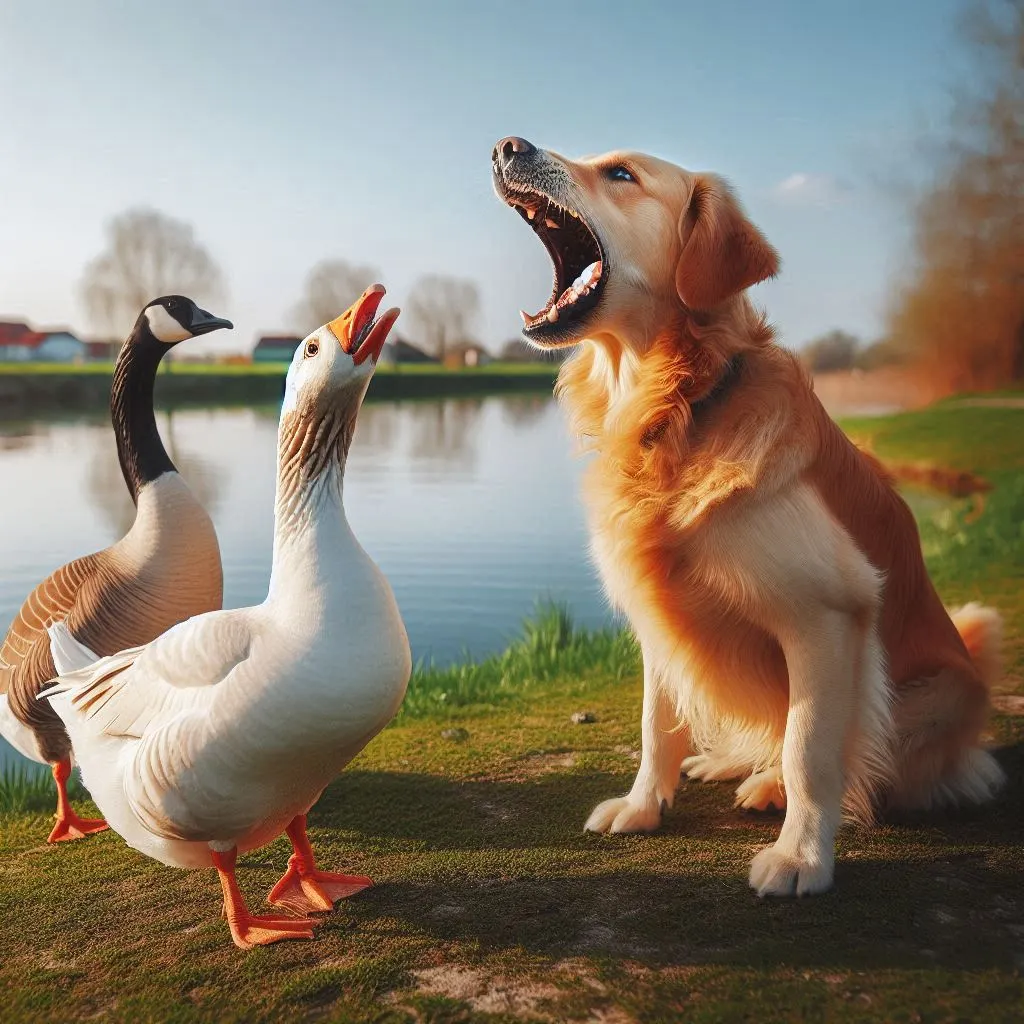 강아지 거위소리5