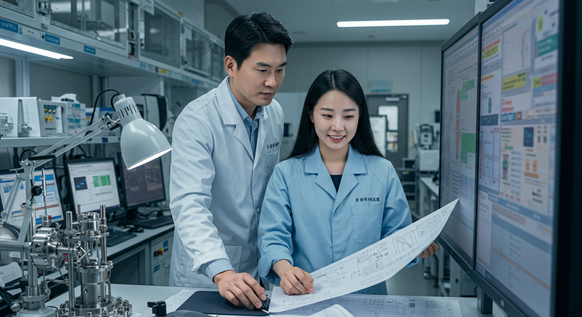 ๊ณ ์ฒด์ฐ๋ฃ ์ฐ๊ตฌํ๋ ์ฐ๊ตฌ์ง ์ด๋ฏธ์ง