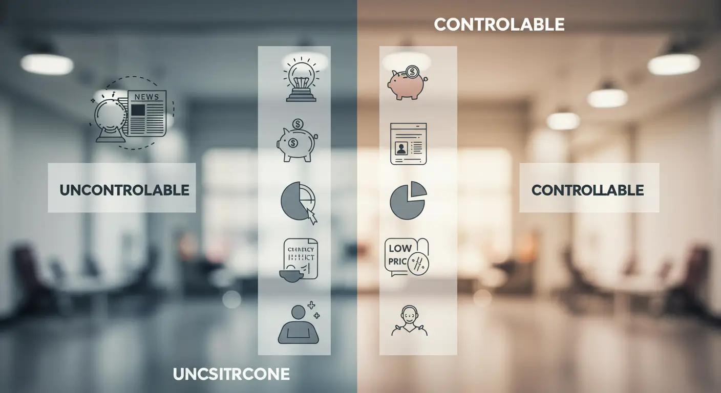 시장 예측 대신 저축률, 자산배분, 비용, 행동 등 통제 가능한 것에 집중하는 투자 전략