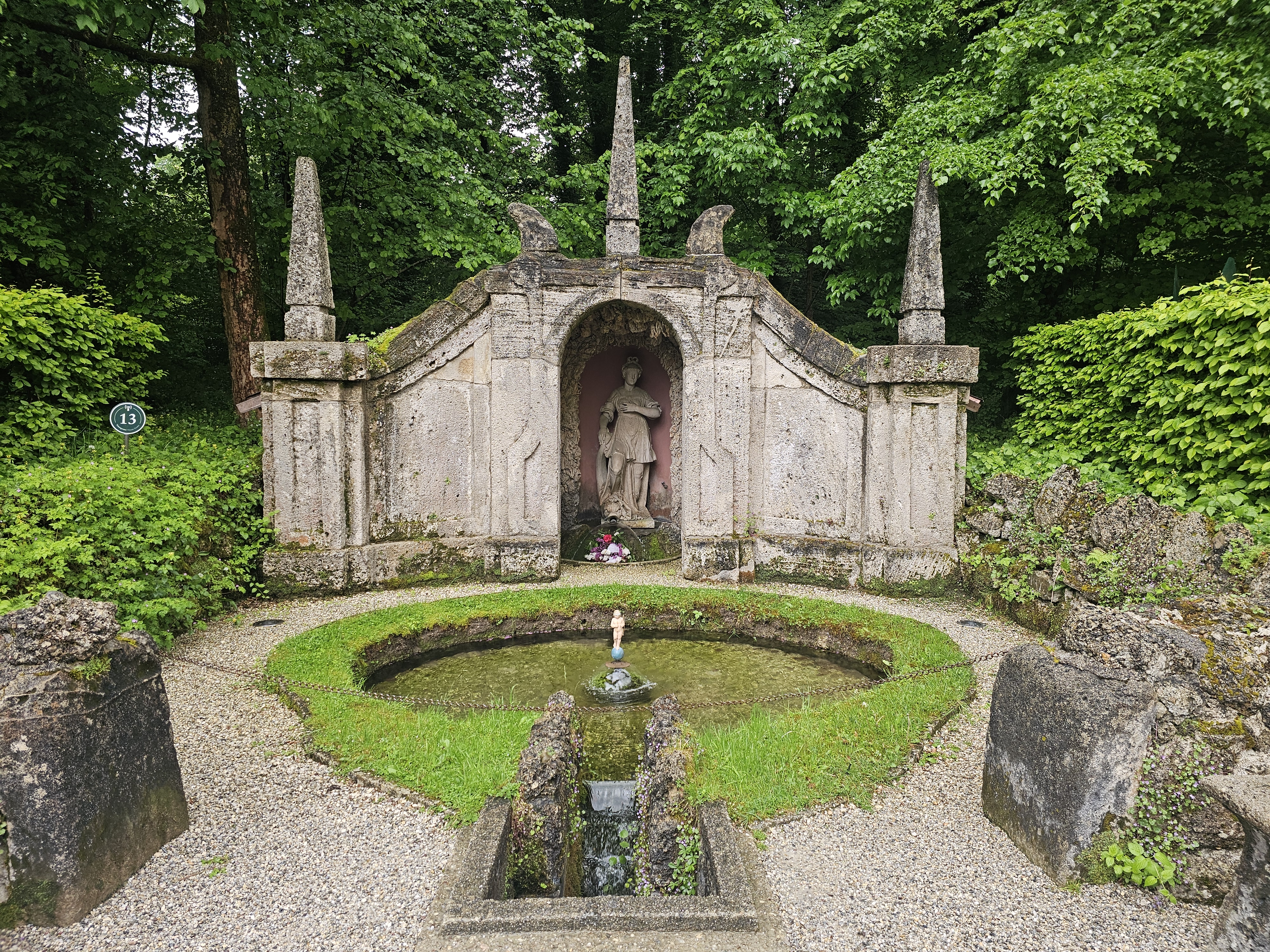 헬브룬 궁전 트릭분수