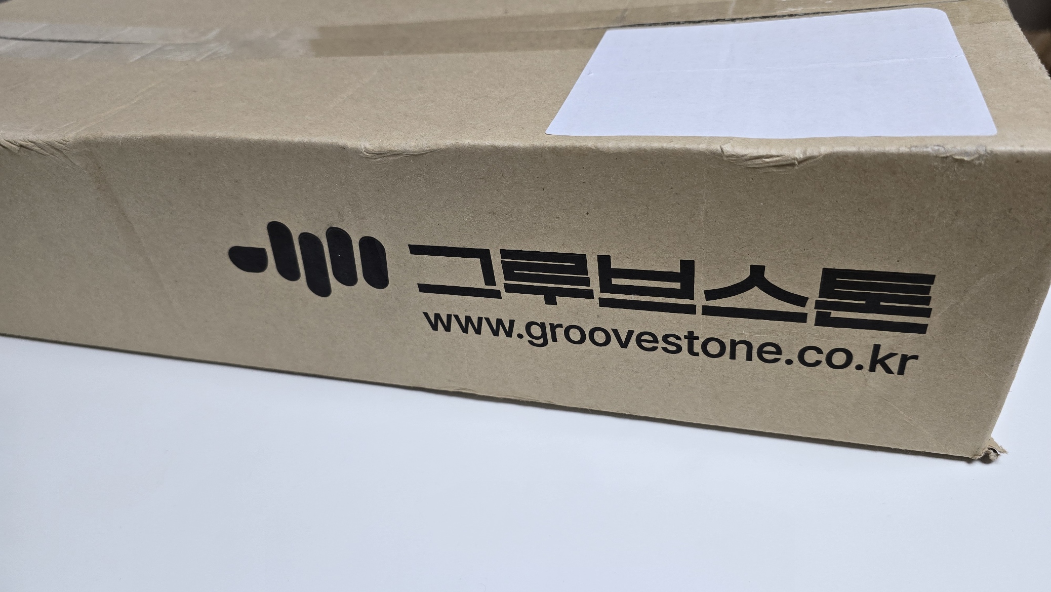 그루브스톤 엠스톤 GS85 라벤더 저소음 너울축 타건음 후기 + AS 요청 1