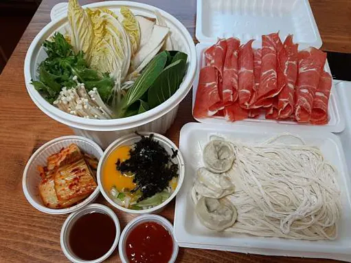 토담막국수