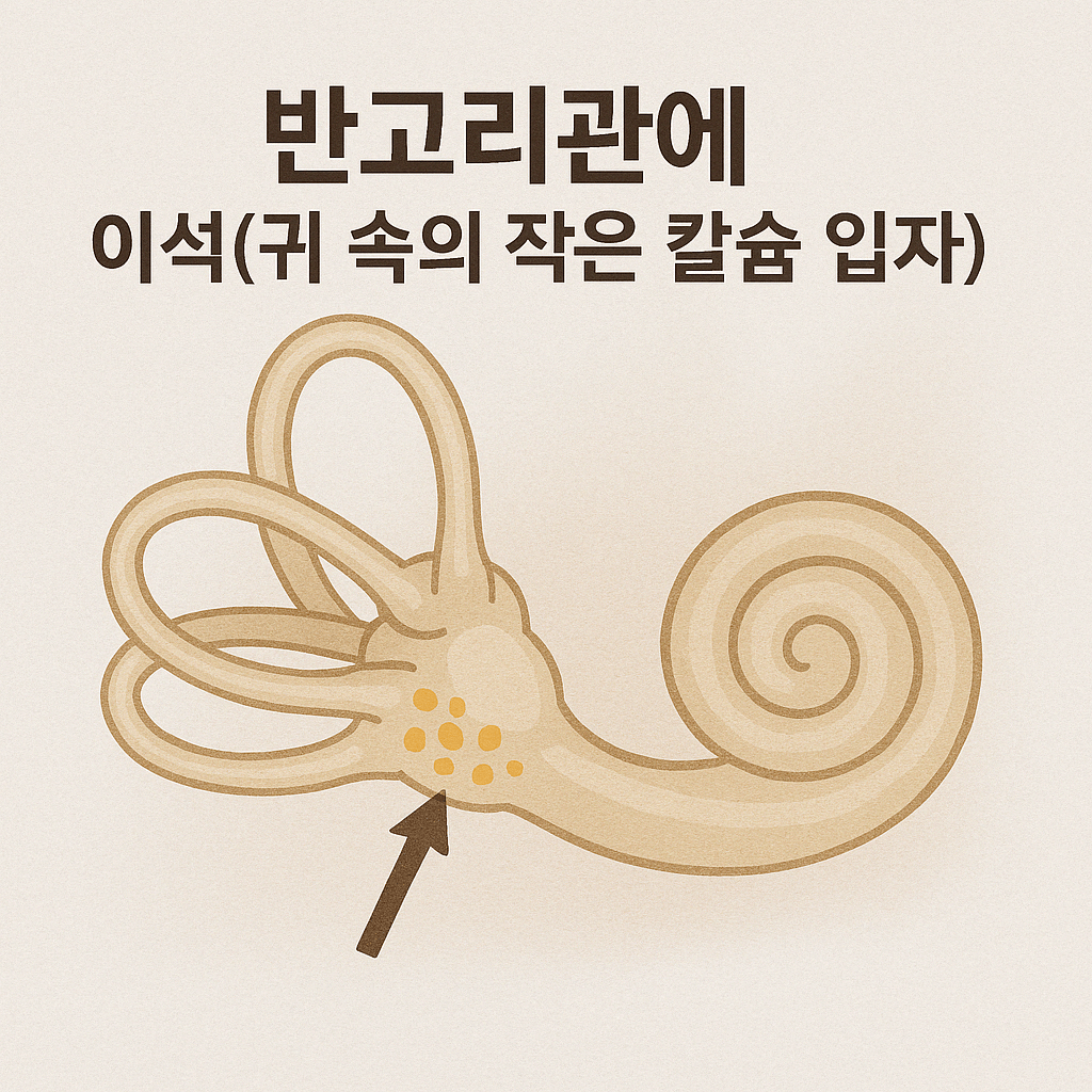 이석증 원인 증상 및 치료법 자가진단 방법