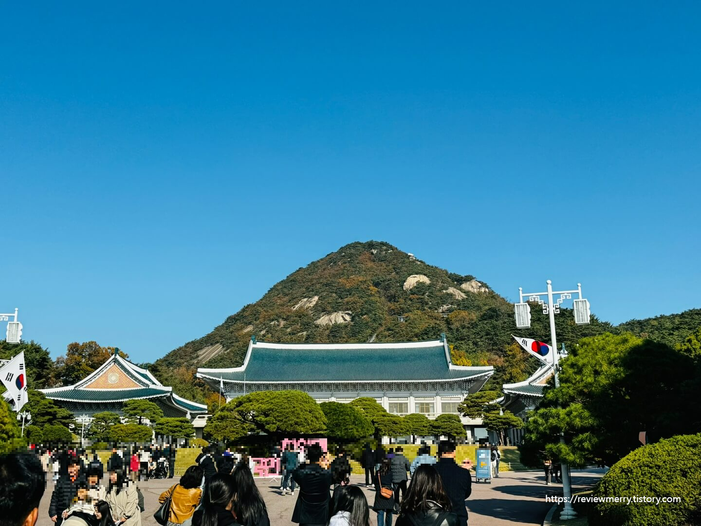 청와대 본관 및 풍경