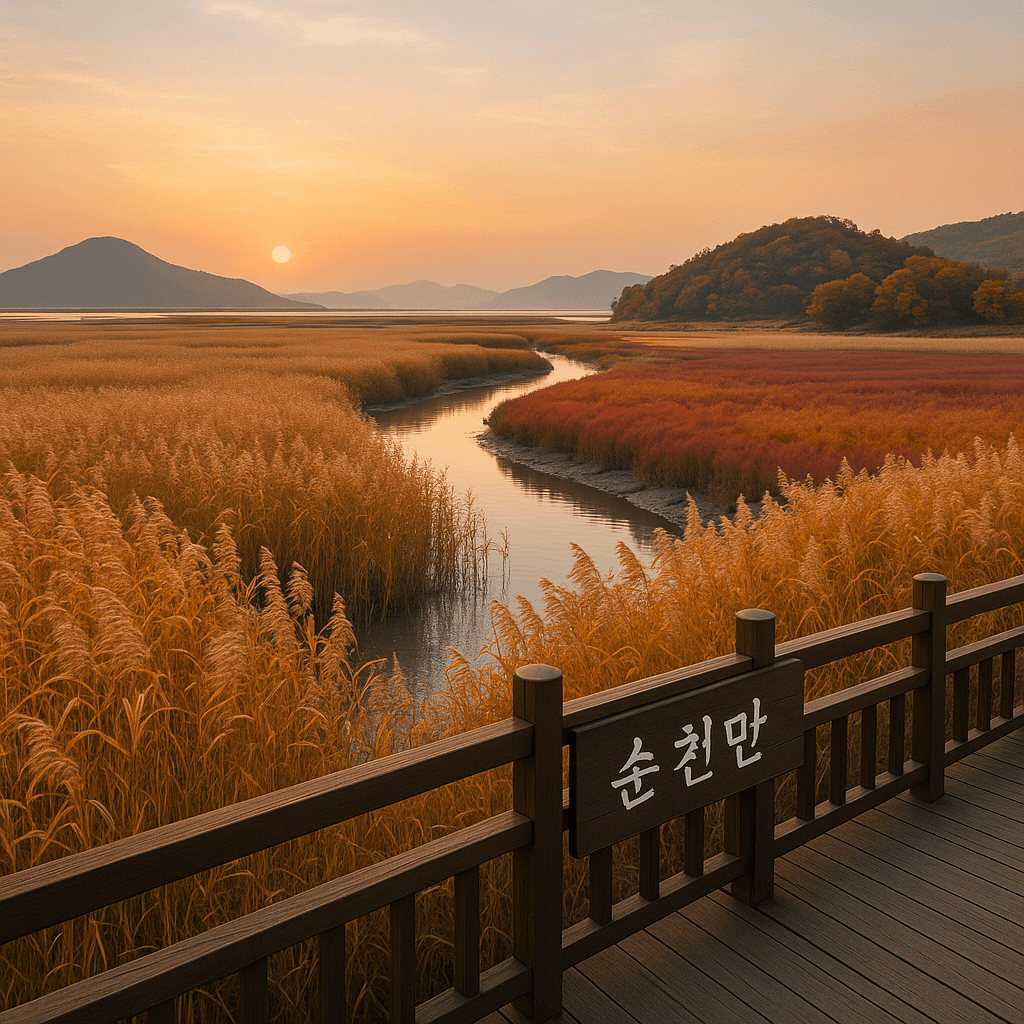 9월 전남 순천만 습지에서 즐기는 가을 갈대밭 여행의 매력