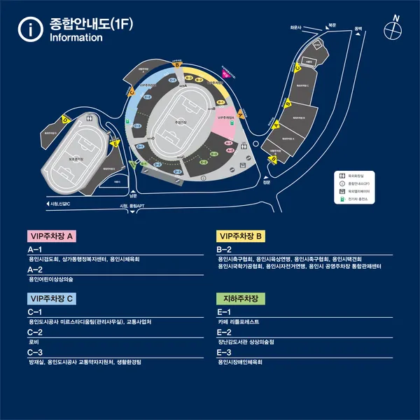 용인미르스타디움 주차