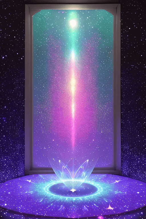 Playground AI로 생성한 그림(2) - 은하수