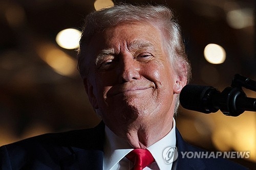 도널드 트럼프 미국 대통령.