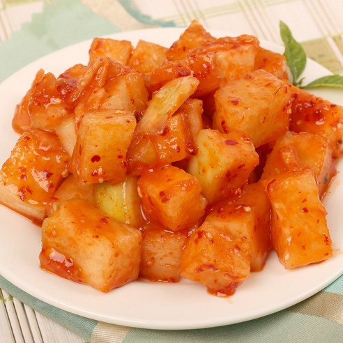 석박지 깍두기 담그는법