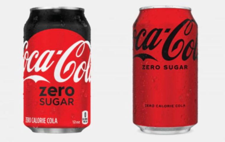 시중에서 팔고 있는 코카콜라