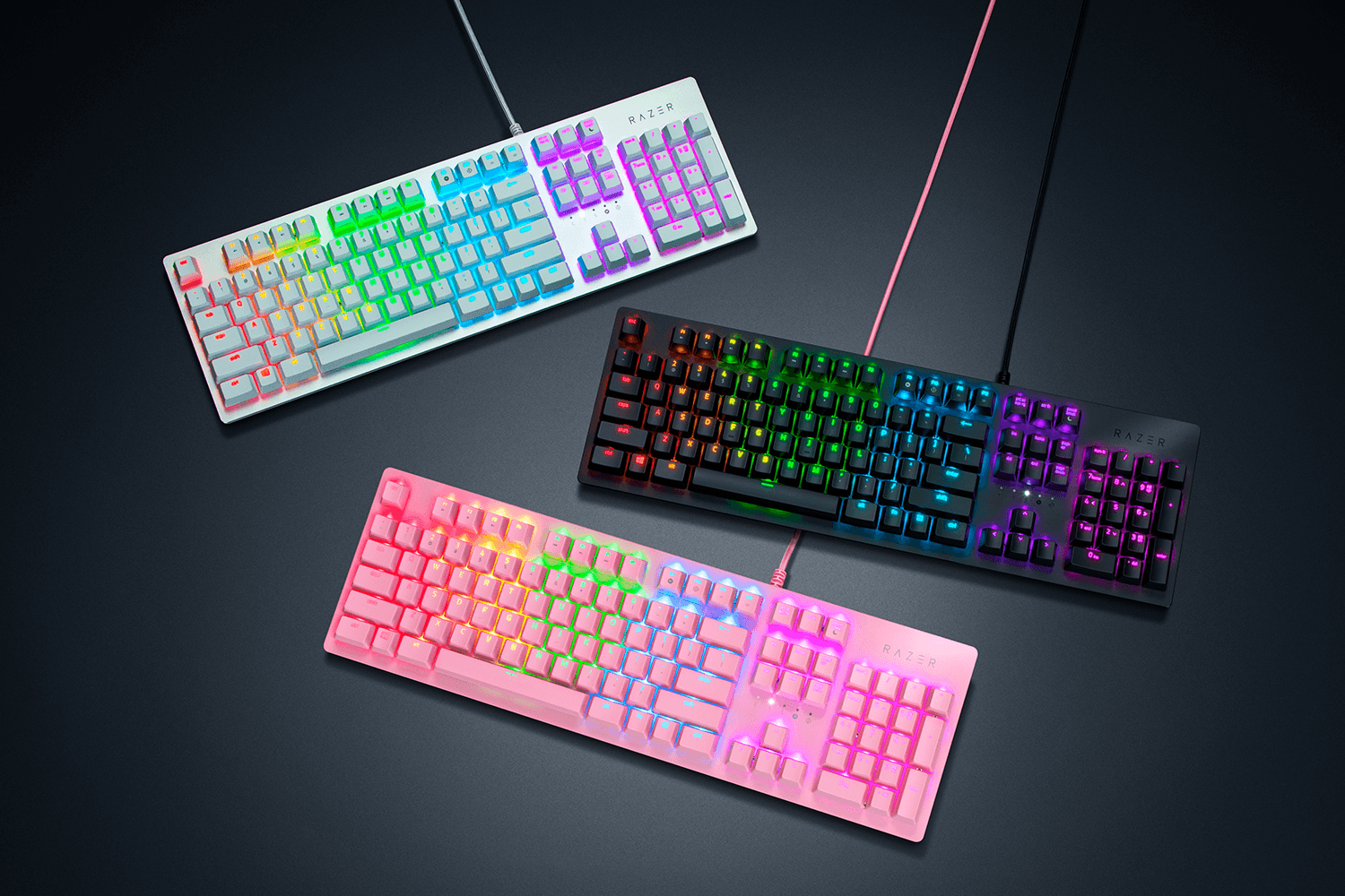 VIA 소프트웨어에서 기계식 키보드 RGB LED 조명 OFF 설정하는 화면