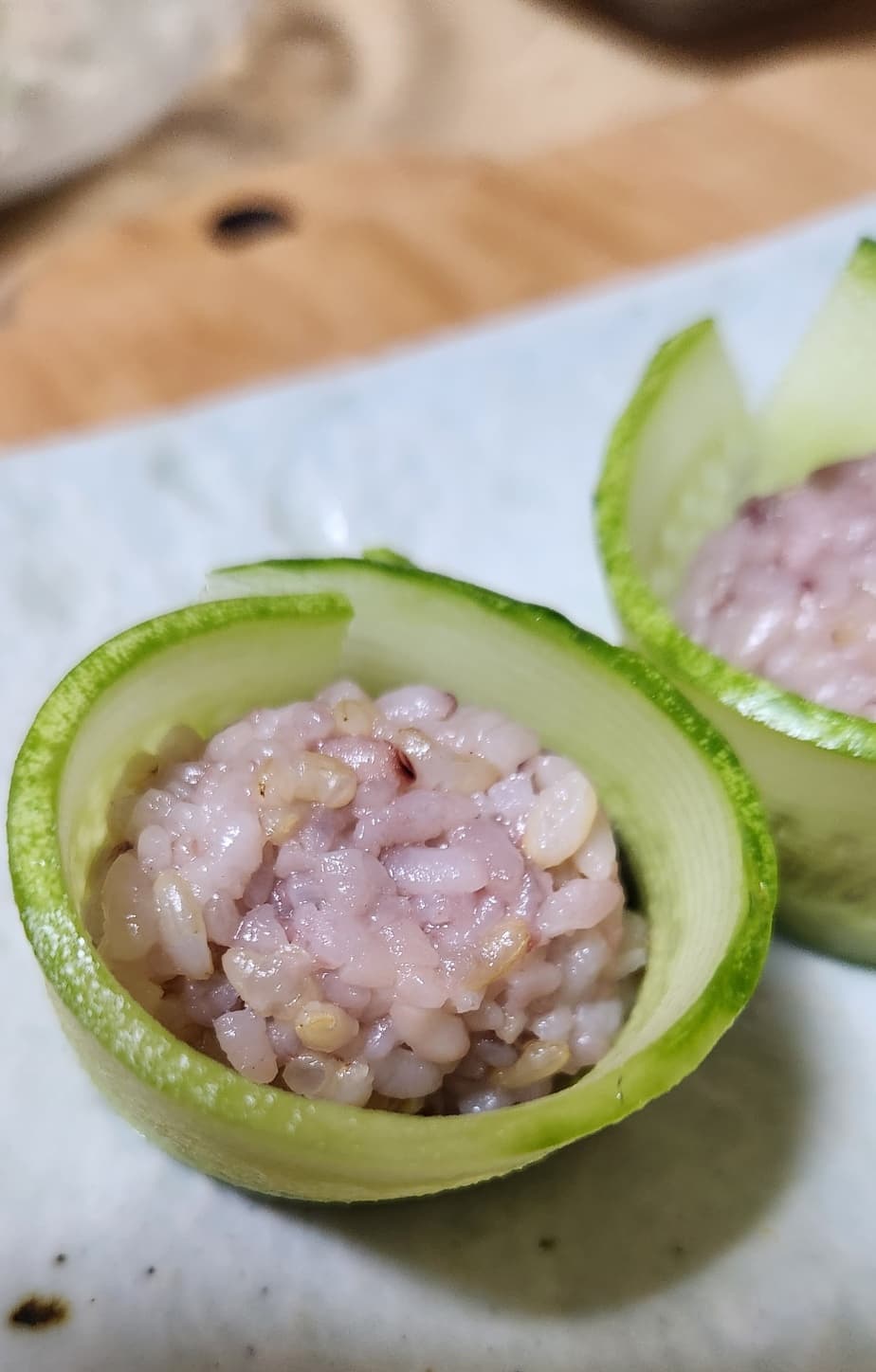 간편한오이요리오이롤밥