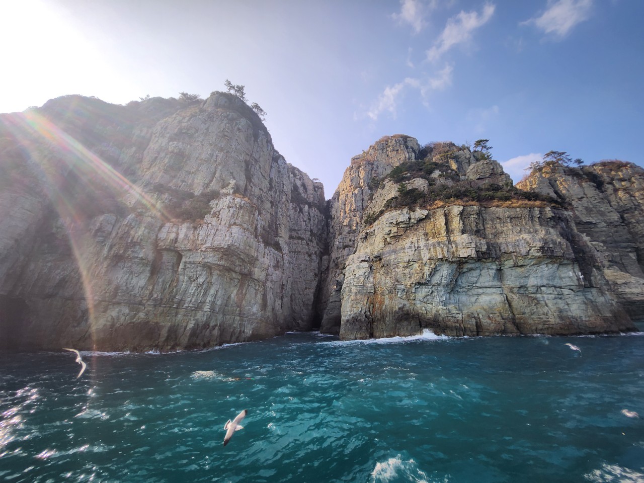 해금강-십자동굴