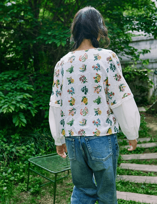 조립식 가족 9회 정채연 블라우스