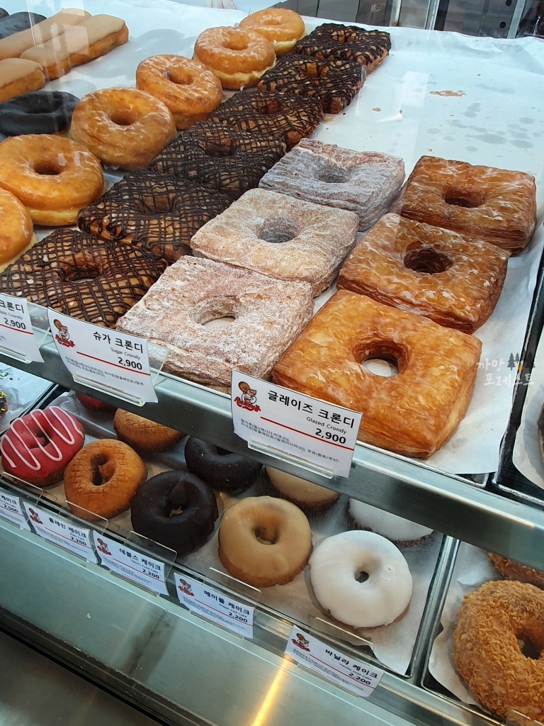 랜디스 도넛 종류