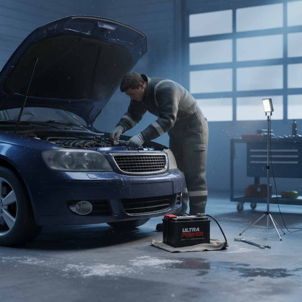 겨울철 자동차 배터리 관리