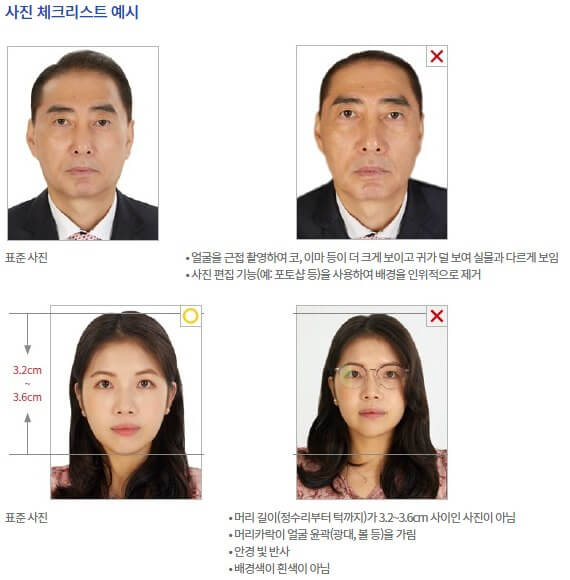 외교부 여권안내 사진규격