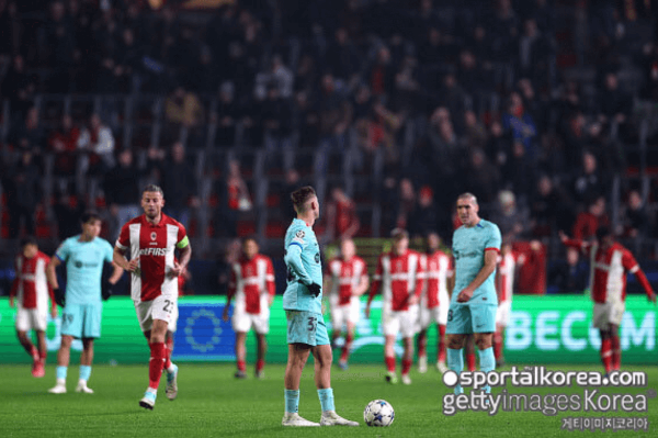 H조: 아쉬운 바르셀로나