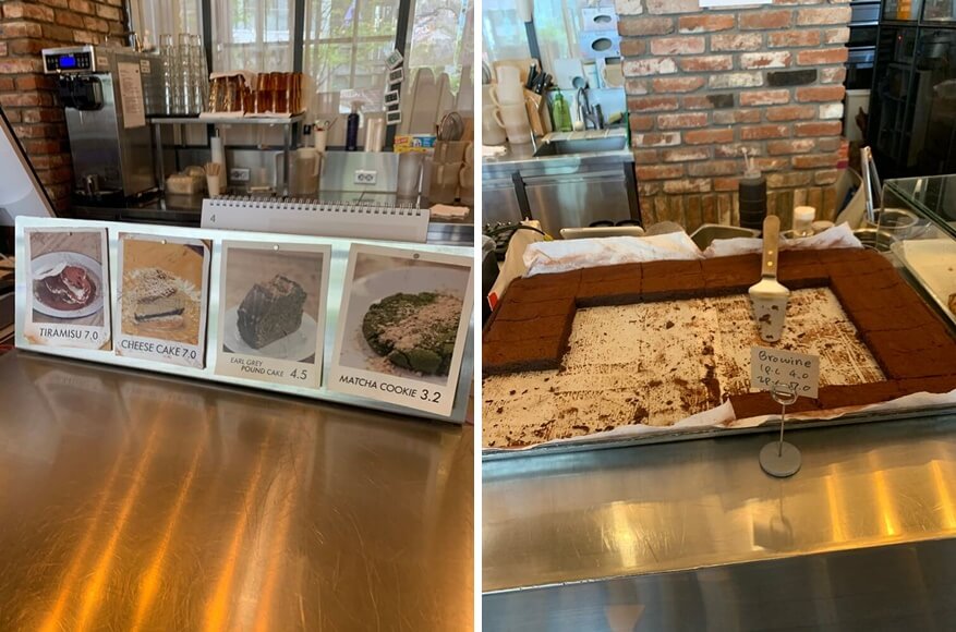 케이크 및 쿠기 종류