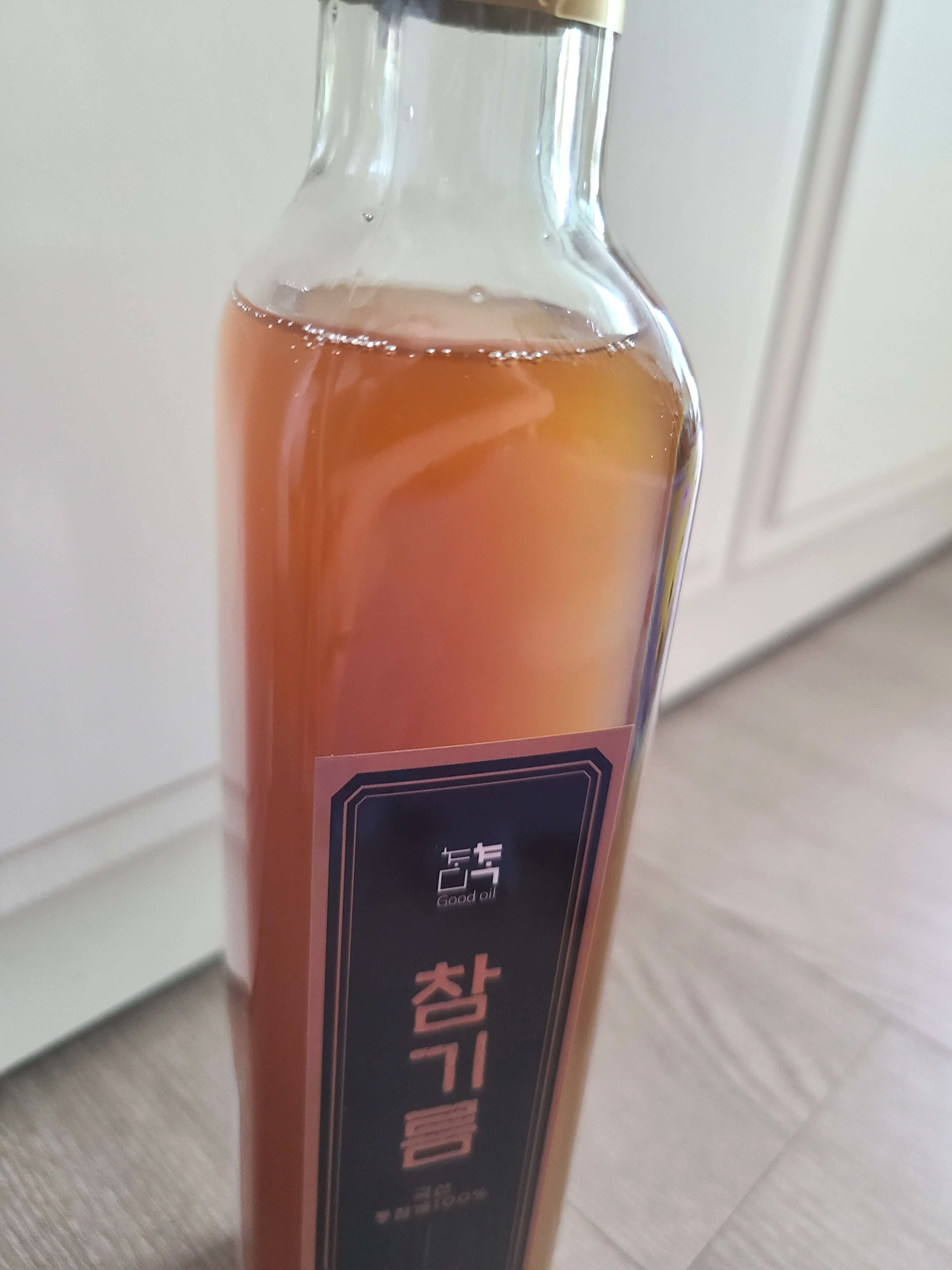 국산 참기름 추천 이삭방앗간 참기름 내용물