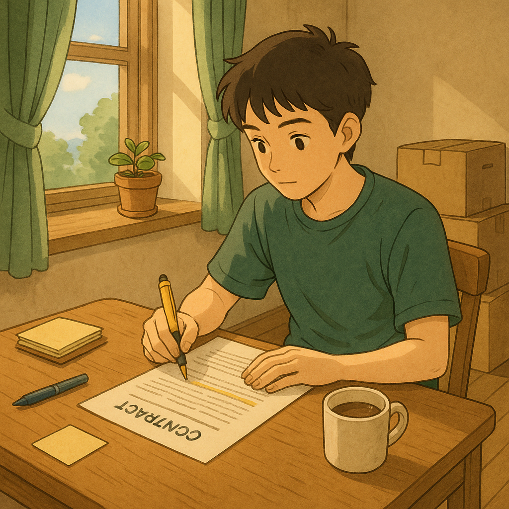 자취 초보가 꼭 알아야 할 계약서 체크포인트