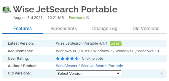 Wise-JetSearch-Portable