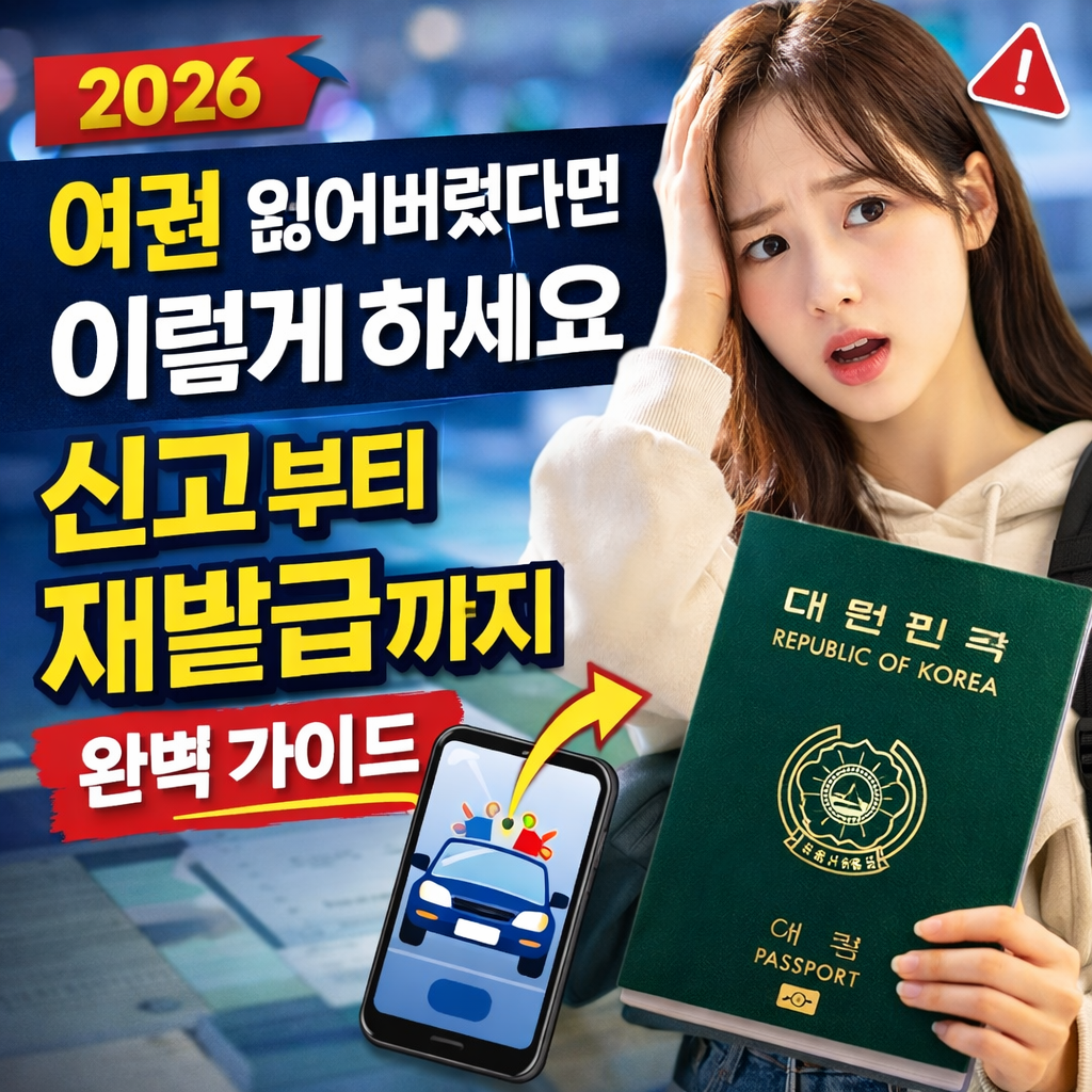 정부24에서 온라인으로 여권 재발급하러 가기