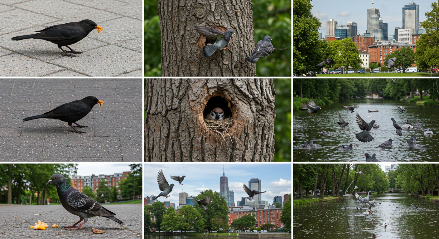 도시 새들은 어떻게 살아남을까? 관찰기로 본 놀라운 생존 전략