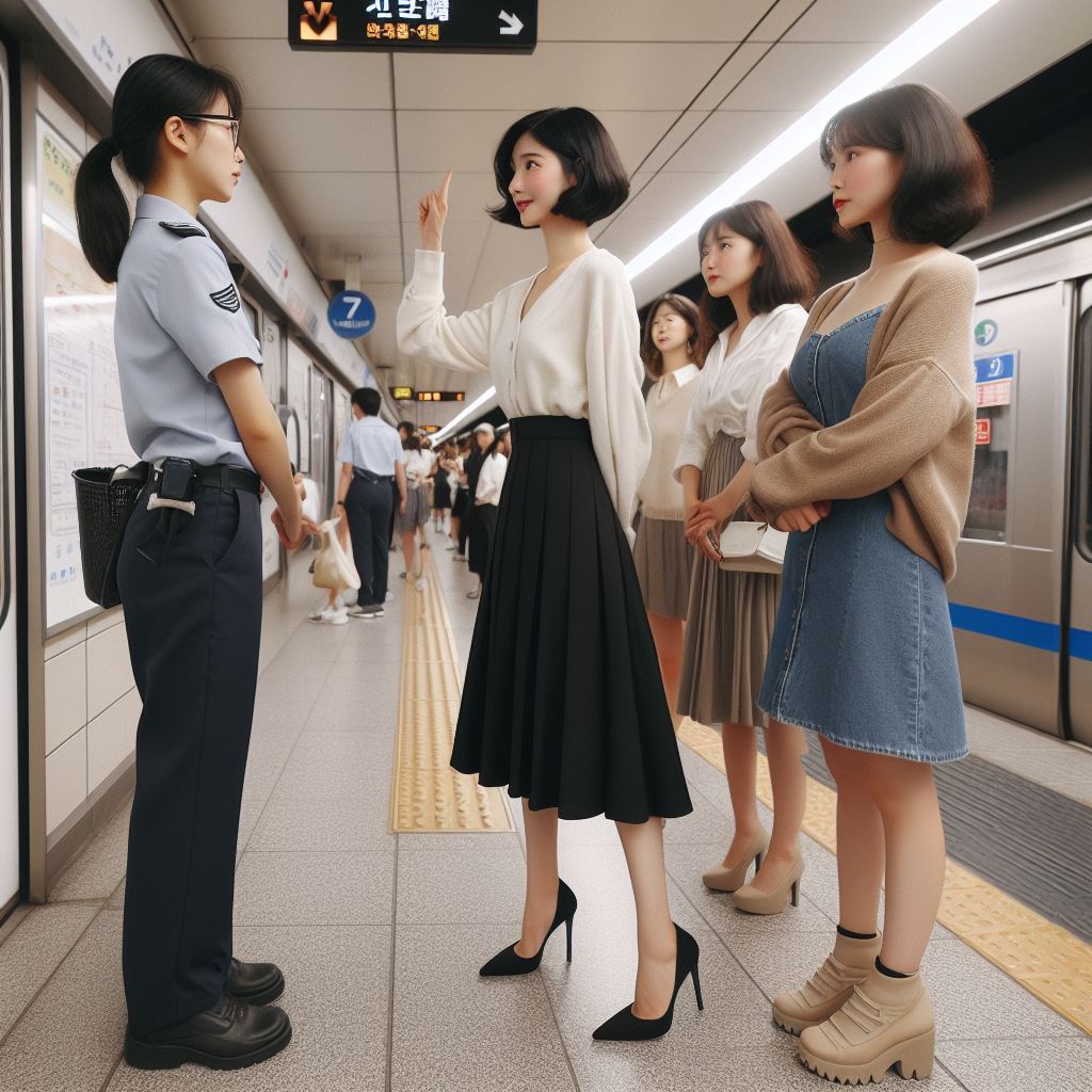 맑은 눈의 주취자 응대도 지하철 역무원이 하는 일