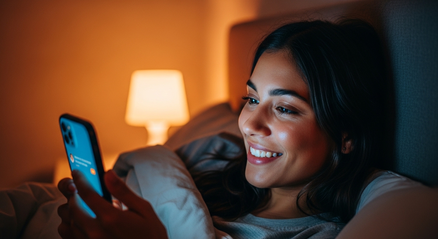 도파민중독으로 잠못드는여자