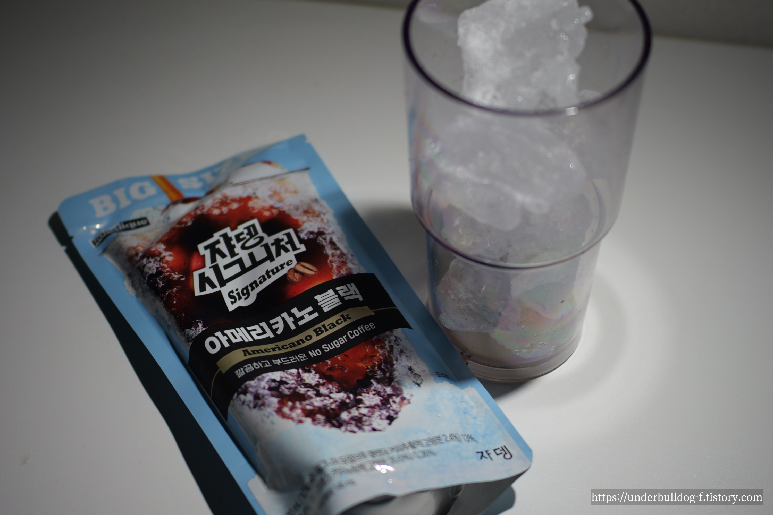편의점에서 익숙하게 보이던 쟈뎅 시그니처 아메리카노 블랙