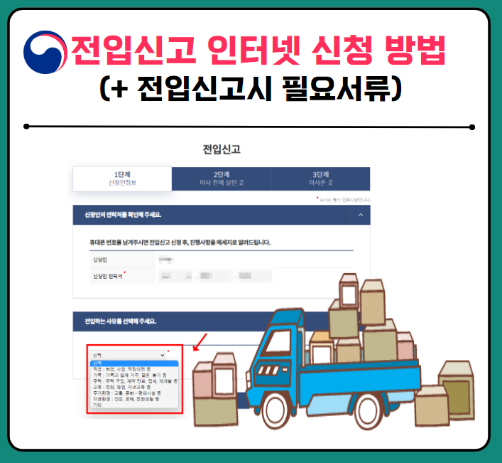 전입신고 인터넷