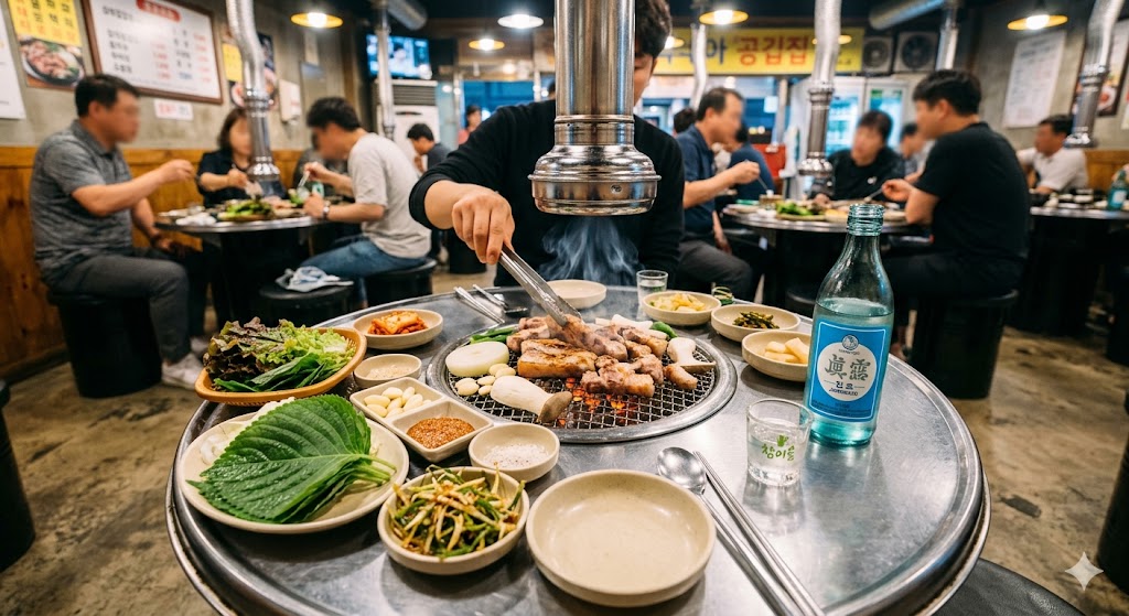 삼겹살 & 소주