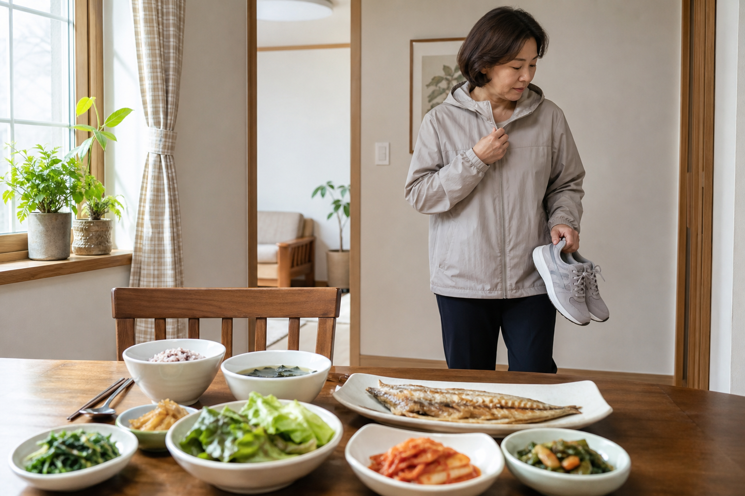 식후 혈당을 관리하는 일상