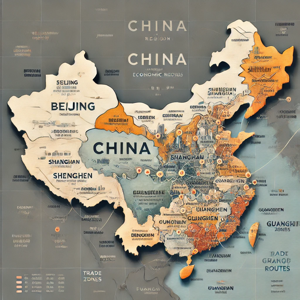 중국 경제지도