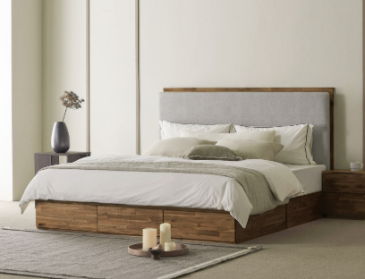 침대 소재별 소음 관련 사진