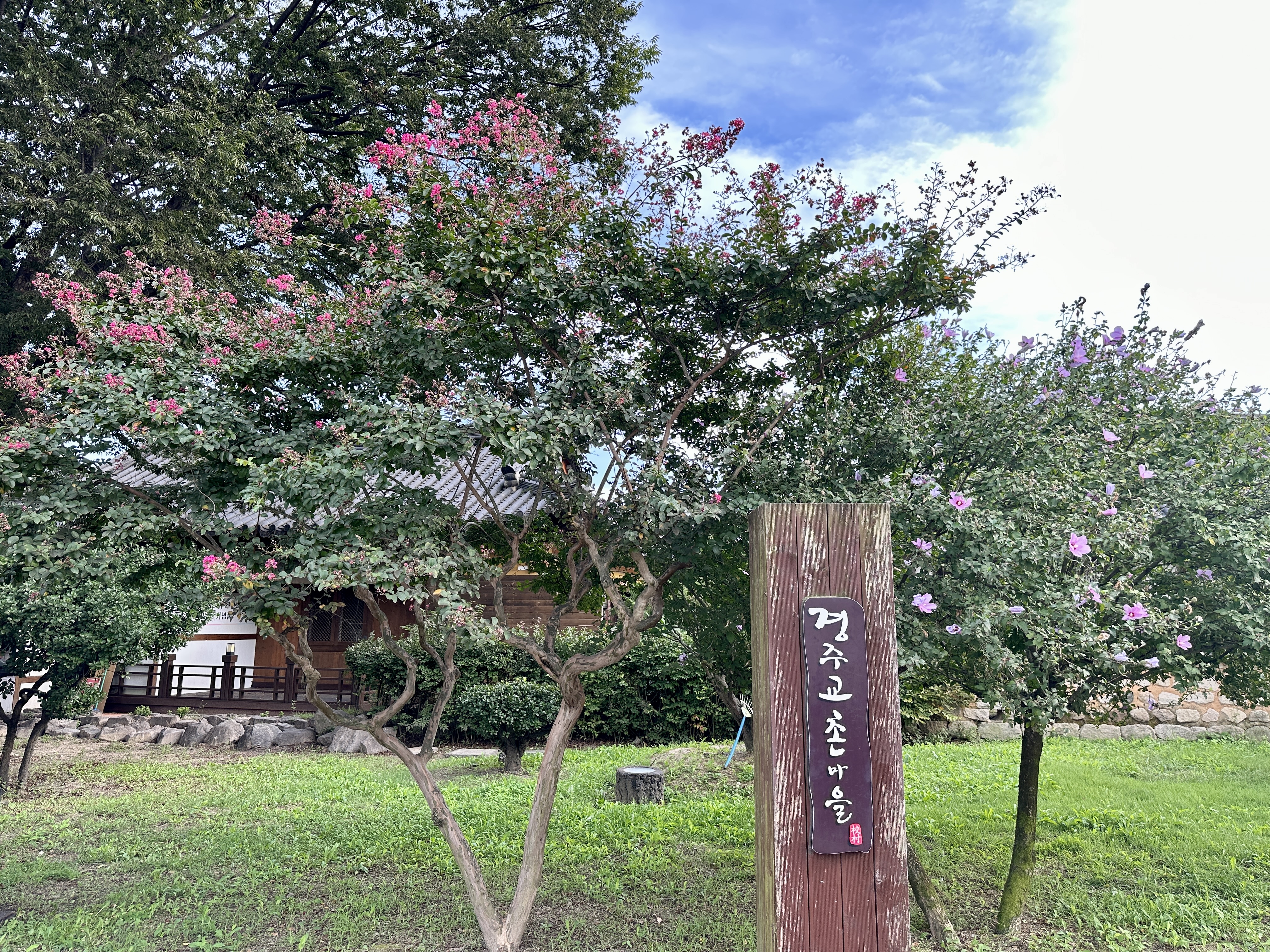 아름다운 경주 교촌마을