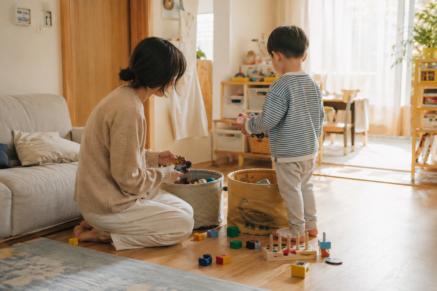 아이 장난감 정리 방법, 스스로 정리하는 습관을 만드는 과정