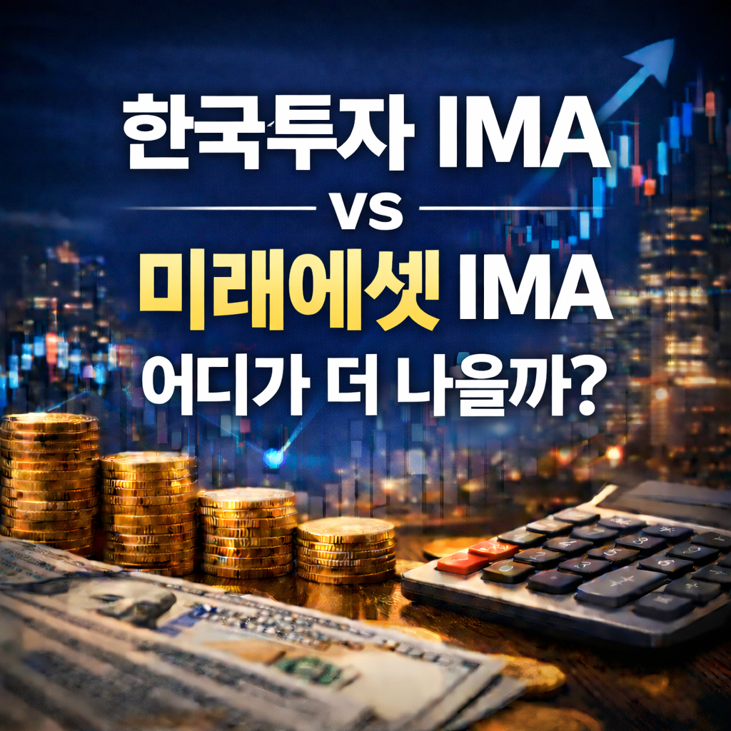 한국투자 IMA vs 미래에셋 IMA, 어디가 더 나을까? 수익률과 안정성 솔직 비교!