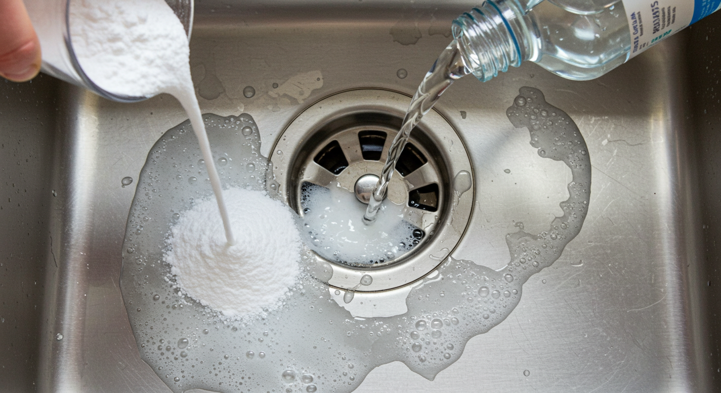 싱크대 냄새 제거방법