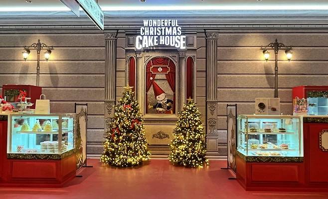 '원더풀 크리스마스 케이크 하우스' 전경. (사진=롯데백화점)