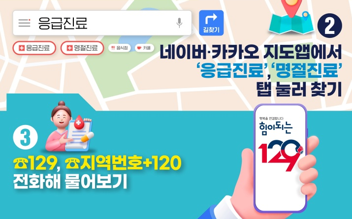 네이버·카카오맵 병원 검색