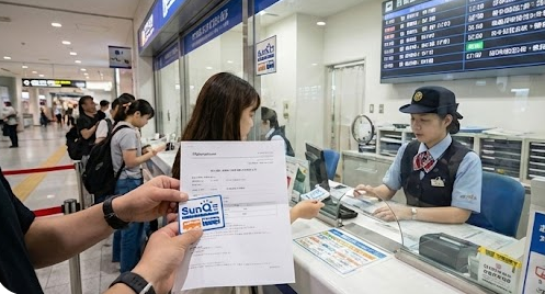 산큐패스 버스 예약